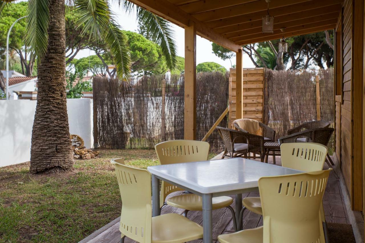 הוילה אל פוארטו דה סנטה מריה Casita De Madera Junto Al Mar מראה חיצוני תמונה
