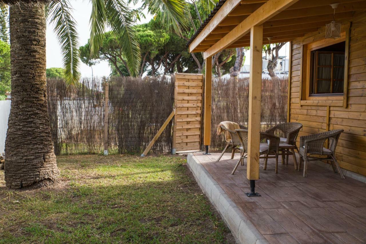 הוילה אל פוארטו דה סנטה מריה Casita De Madera Junto Al Mar מראה חיצוני תמונה