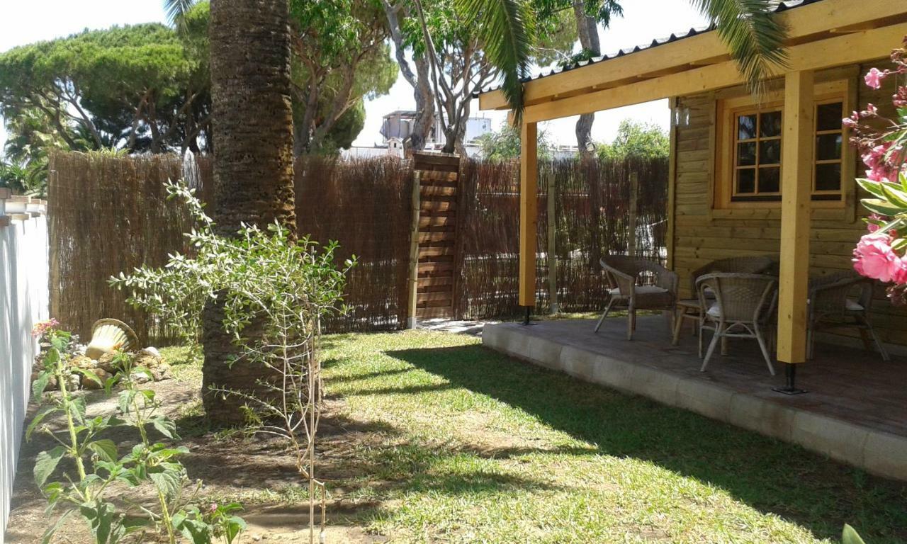 הוילה אל פוארטו דה סנטה מריה Casita De Madera Junto Al Mar מראה חיצוני תמונה